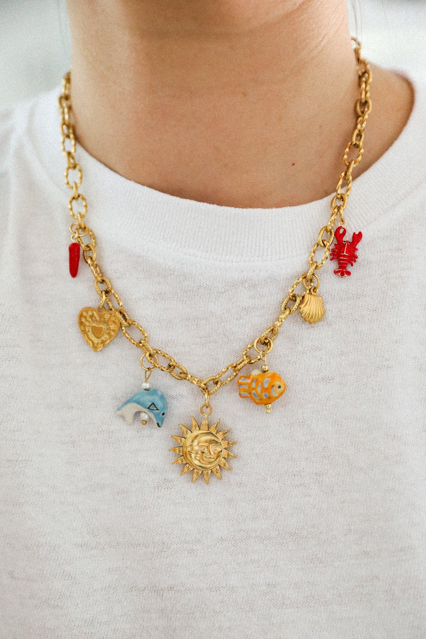 Collier breloques - Mirasol