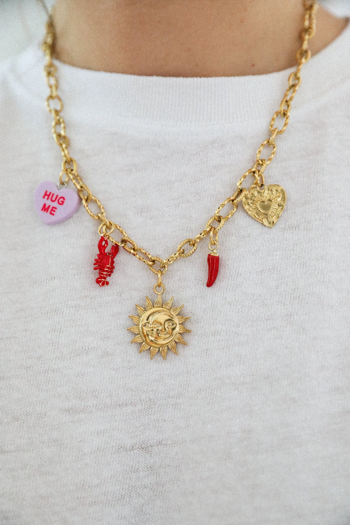 Collier breloques - Piri Piri