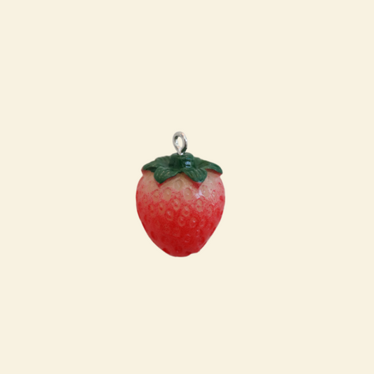 Breloque - Grosse fraise