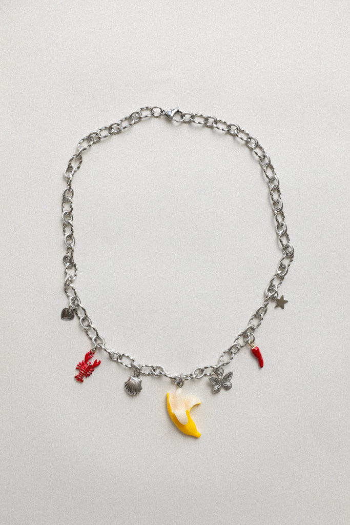 Collier breloques - Banana Beach